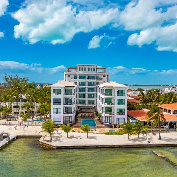 Diamante Beachfront Suites, hotel San Pedróban