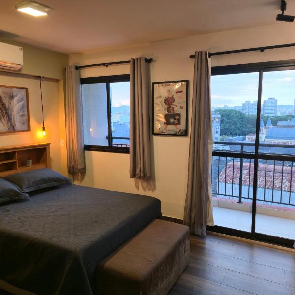 Studio for 02 guests WIFI 300MB air conditioner only twoo minutes of subway station LUZ SP