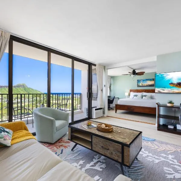 Diamond Head Dreams Beach Condo with Ocean View!, Hotel in Honolulu