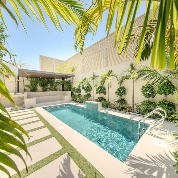 Private Pool Villa - 3BR - Maid room - BBQ - Garden, hotel di Sharjah