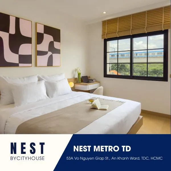 CityHouse NEST Metro Thao Dien, hotel in Ho Chi Minh City