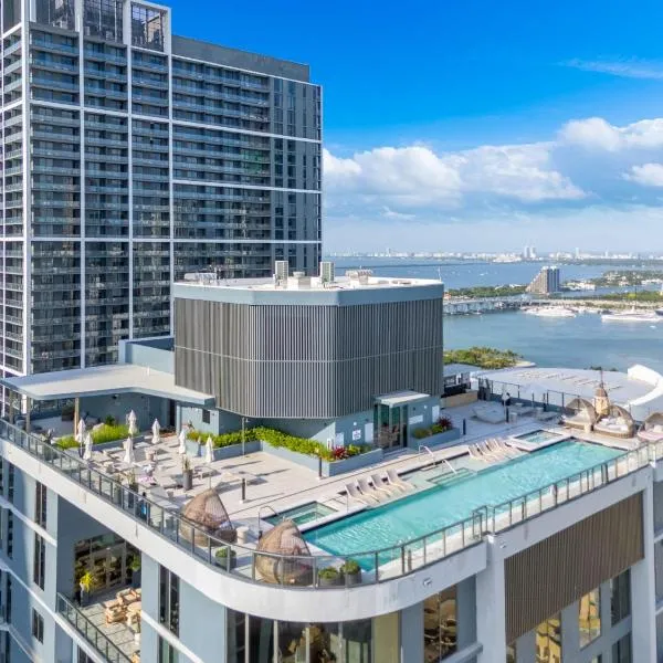 मायामी में, होटल Cozy Brand New Studio in Downtown Miami