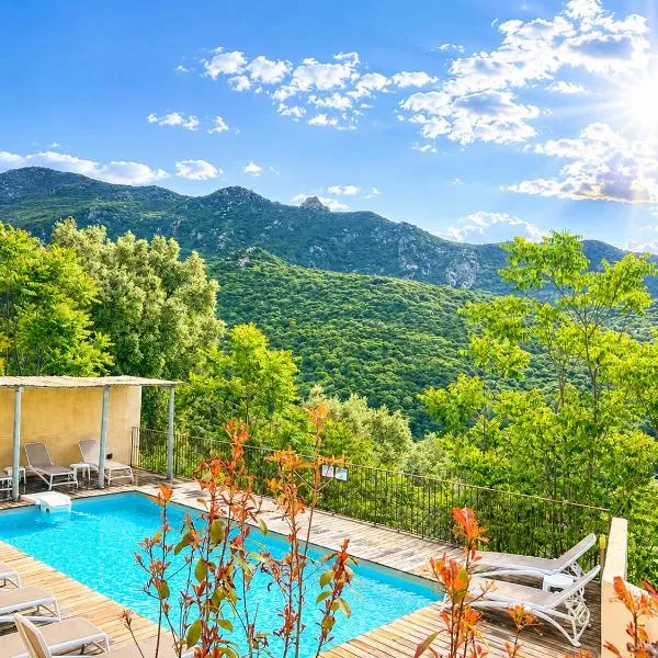 Hôtel Villa Les Orangers, Hotel in Olmeto