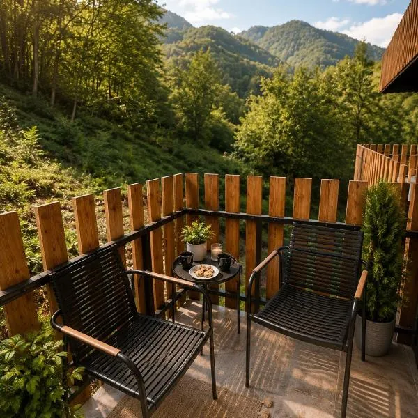 DaMaks Stylish & Bright 1BR Apartment with Stunning Forest & Slopes Views - Mavrovo, hotel u Mavrovom