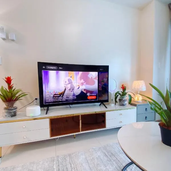 Perfect for Family reunions 1BR,2BR,3BR Apart-ment, OceanView of ManilaBay, Close to Manila Airport, OKADA Casino, Solaire Casino, Ayala Malls, Mall of Asia, free parking, viešbutis Maniloje