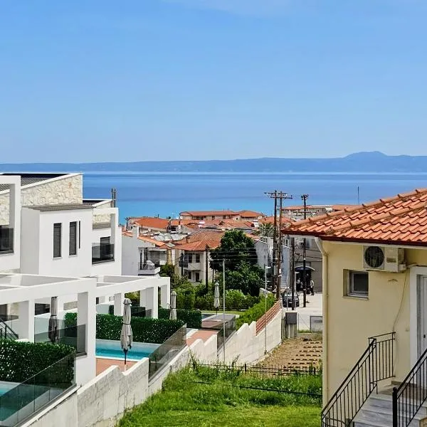 Maisonette for rent in the center of Hanioti, מלון בחניוטי