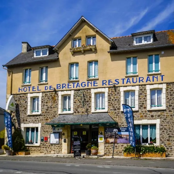 Logis Hôtel Le Bretagne, hotell i Le Vivier-sur-Mer
