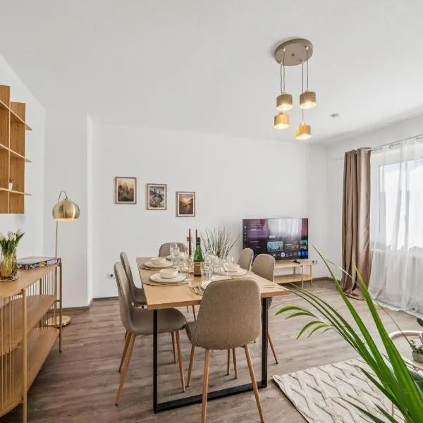 Zentrales helles Apartment, Küche, Parkplatz, hotel in Braunschweig