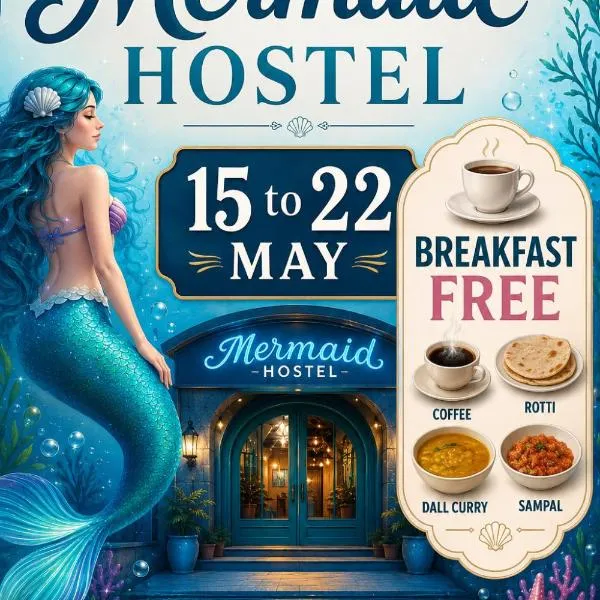 Mermaid Hostel, hotell sihtkohas Trincomalee