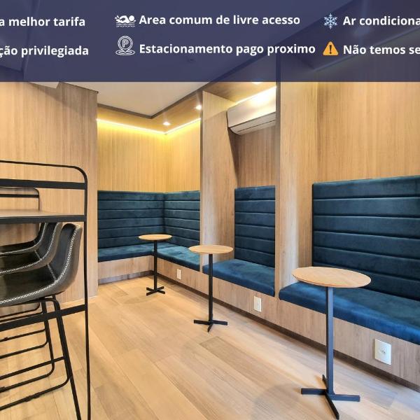 Perfeito Studio a 7 minutos do Pq Ibirapuera com Ar/Wifi