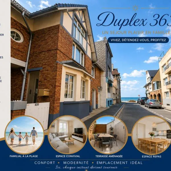 Duplex 363 - Détente en bord de Mer, Hotel in Bray-Dunes