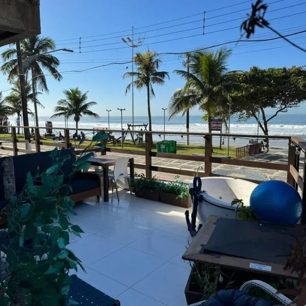 Chalé Pé na areia frente mar - Tombo - Guarujá, khách sạn ở Guarujá