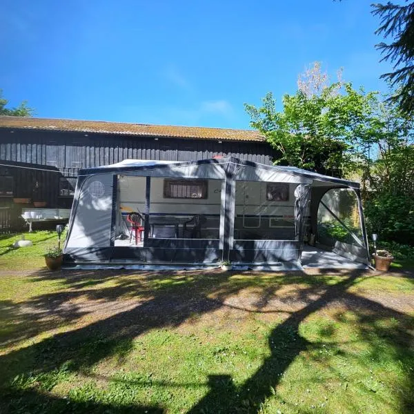 Radbjerg privat camping, hotel v destinácii Væggerløse