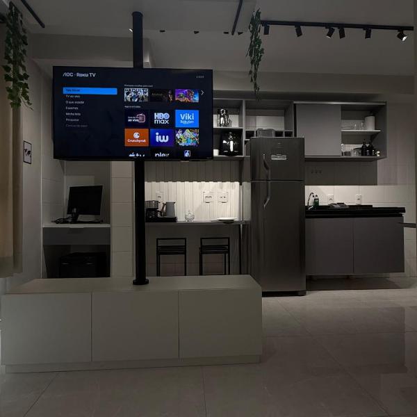 Studio 44 Luxo Design Com Closet, Office e Ar - Foto 4