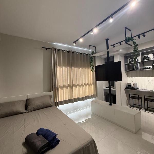 Studio 44 Luxo Design Com Closet, Office e Ar - Foto 2