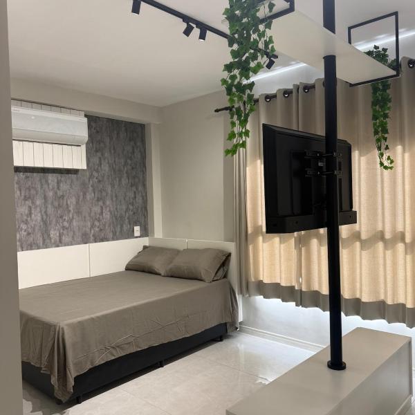 Studio 44 Luxo Design Com Closet, Office e Ar - Foto 5