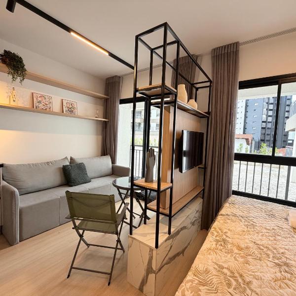 Flat completo, Allianz Parque, metrô Vila Madalena - Foto 2