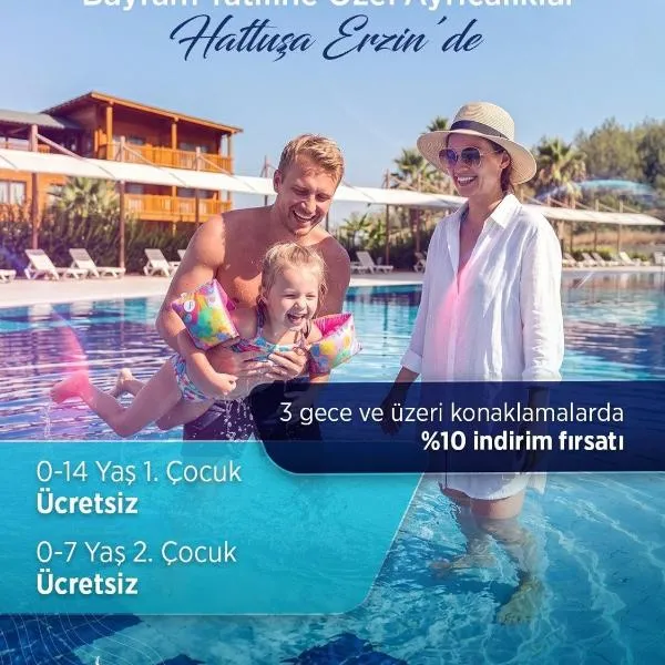 Hattusa Vacation Thermal Club Erzin, hotel en Erzin