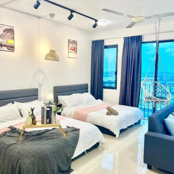 P 1-5Pax Cozy Home Setia Alam Trefoil Smrt TV&Wifi, hotel in Setia Alam