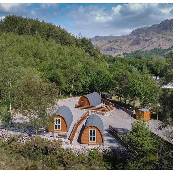 Cosy Glamping In the Eskdale Valley - Studio Lodges and Mega Pods, hotel in Eskdale