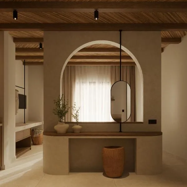 Salt and stone suites, hotel in Vrachonisída touArchangélou