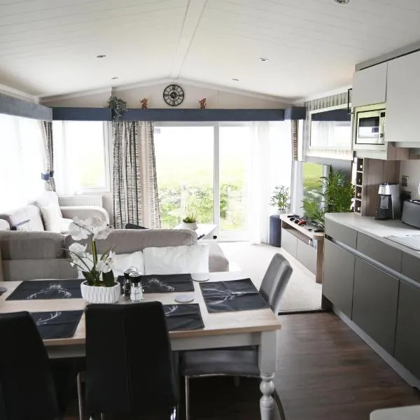 Wild Thistle static Caravan，Kirkcolm的飯店