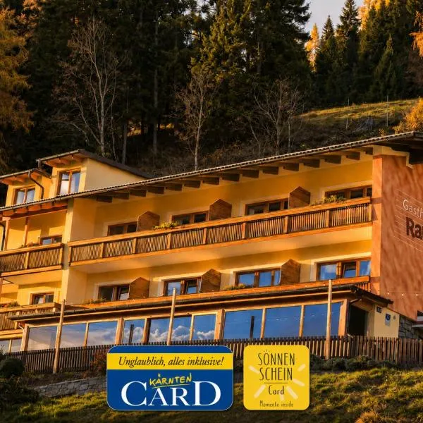Bad Kleinkirchheim में, होटल Hotel Restaurant Raunig