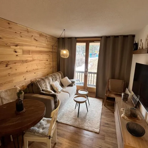 Studio Auron 4 couchages, ξενοδοχείο σε Saint-Etienne-de-Tinee
