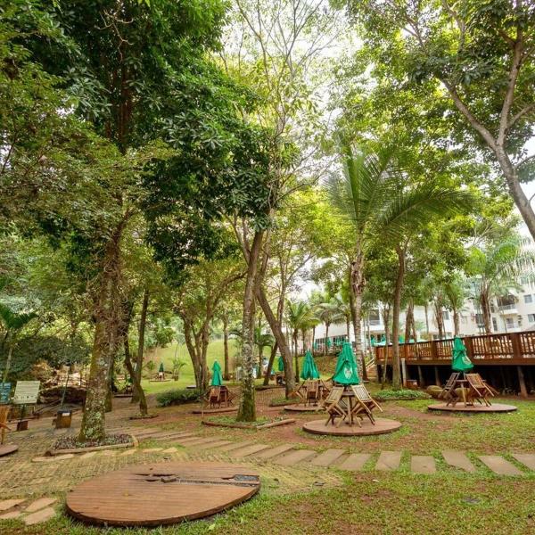 Thermas Paradise - Vista área de lazer - Apto de 1 qto - 216 - Foto 4