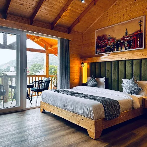The Walnut Homes- Luxury Pine Cottages, hotel in Bhīm Tāl