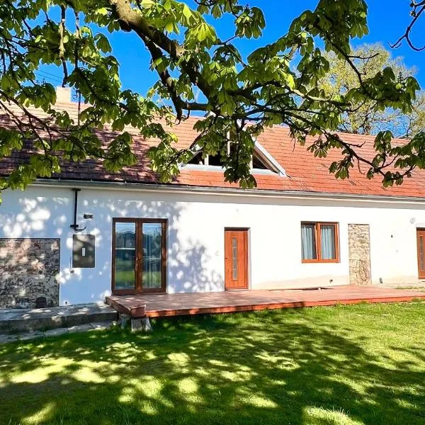 Dvůr u Koptišů - venkovský dům se zahradou v jižních Čechách, hotel Sepekovban