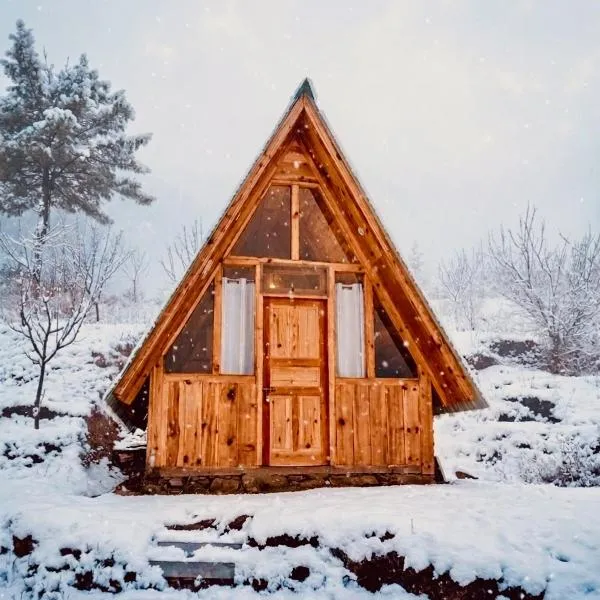 Hima 360, A Frame Cabin, Panaromic Sainj Valley Views, Bhatkanda, hotel v destinácii Sainj