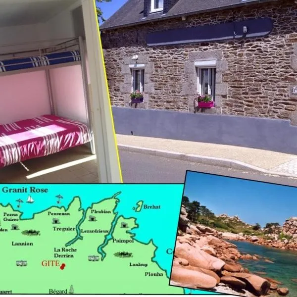 Gite TRES PROPRE 2 à 6 pers - Côte de Granit Rose, hotel v mestu Coatascorn