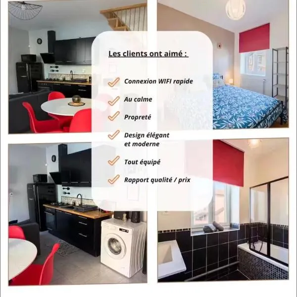 Maison de ville très moderne proche Amnéville, Batilly, Briey, Metz, hótel í Joeuf