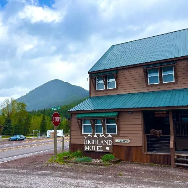 Glacier Highland Motel – hotel w mieście West Glacier