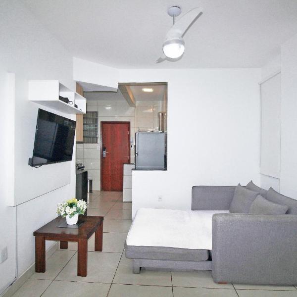 Ótimo 2 quartos na quadra da praia para 6 pessoas - Foto 5