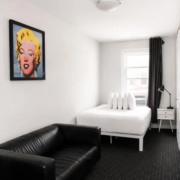 Stylish Newbury Street Studio, #11, hotel Bostonban