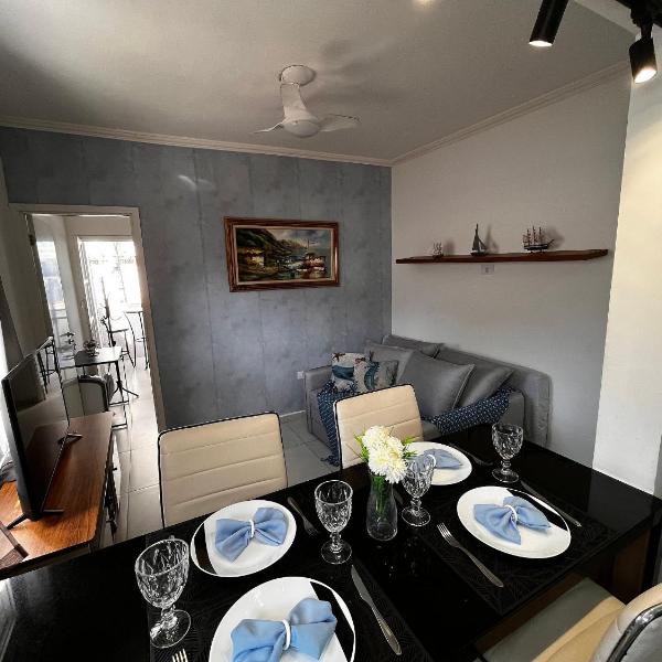 Canto forte- Apto 112 c/varanda - até 5 hóspedes- garagem - WI FI e 200 metros da Praia, 50 metros da Av Gastronômica da PG - Foto 5