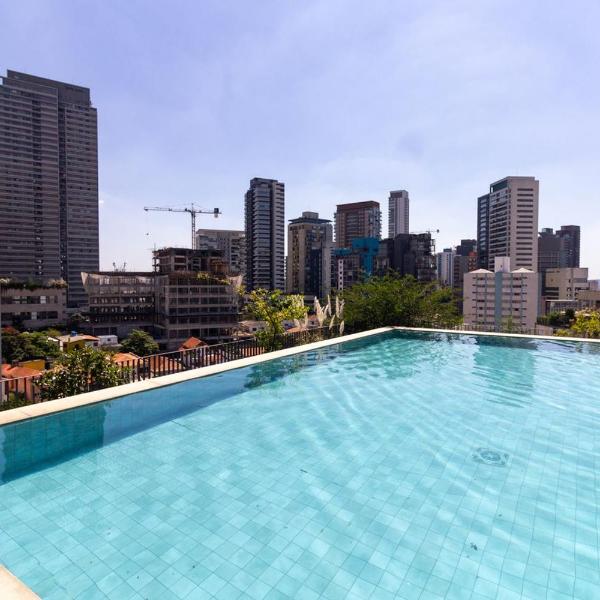 Studio com Piscina a 350m do metro Vila Madalena