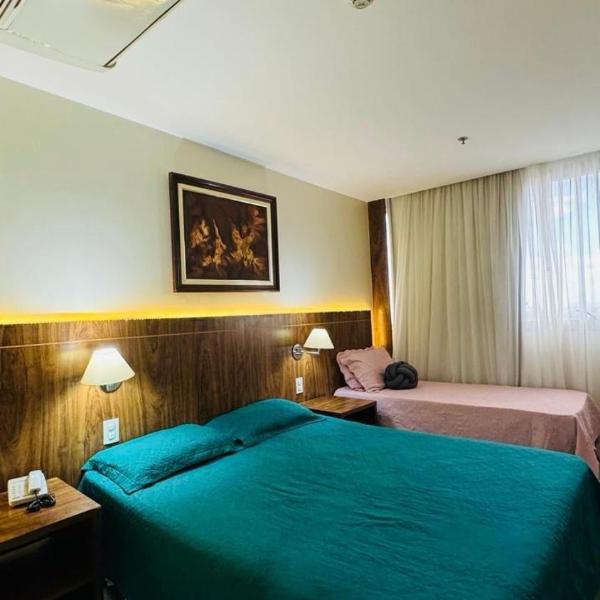Quarto Mobiliado no Hotel Go Inn Taguatinga com Wi-Fi, Ar Condicionado e Estacionamento Grátis - Foto 2