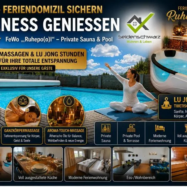 FeWo Ruhepo(o)l inkl. Sauna, Hotel in Großmehring