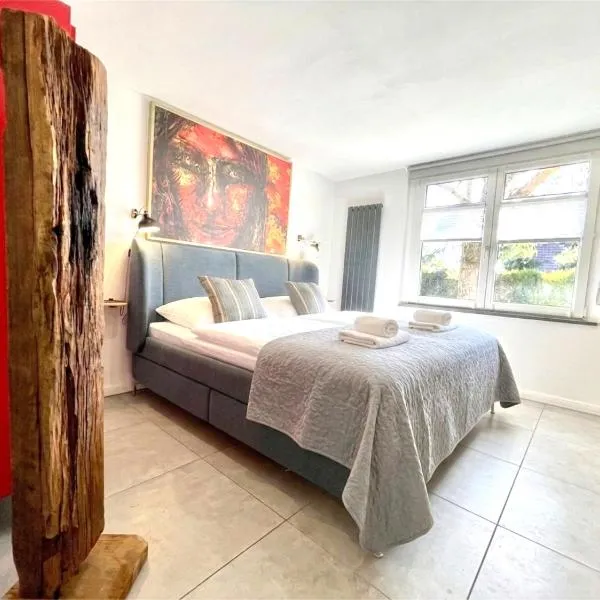 Natur-Ferien-Haus, Klein Rosenburg, Design-Ferienhaus an der Burg, Wallbox, 100Mbit WLAN & Zaun – hotel w mieście Groß Rosenburg