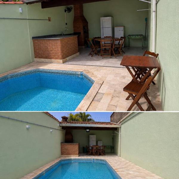 Casa de temporada , com piscina próxima à praia litoral Praia Grande - Foto 4
