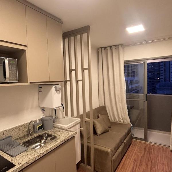 Apartamento completo no Itaim Bibi, com lazer incluído