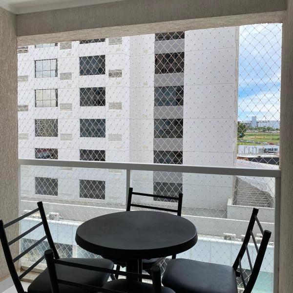 Metropolitan Barcelona próximo ao Flamboyant e Autódromo Ar condicionado no quarto e na sala Piscina e jacuzzi no terraço academia completa restaurantes no térreo vaga privativa - Foto 2