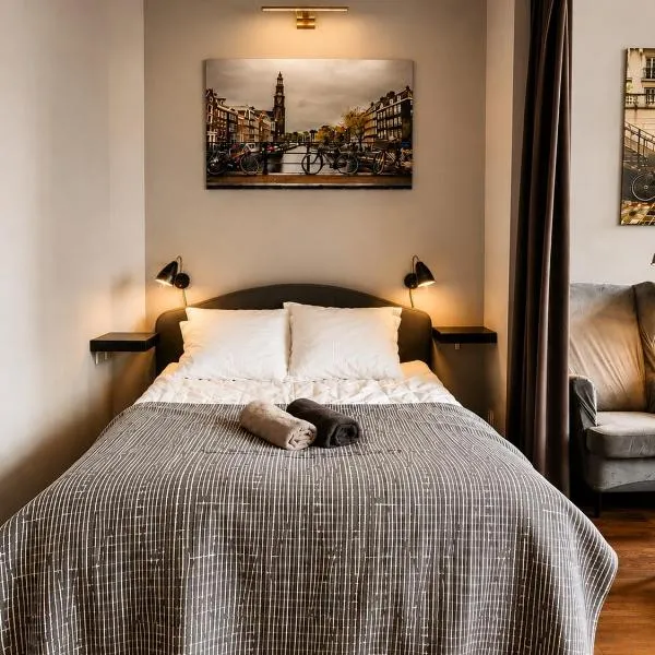 Piekarnia Apartamenty Manufaktura, parking, dostep na kod, klima – hotel w Łodzi