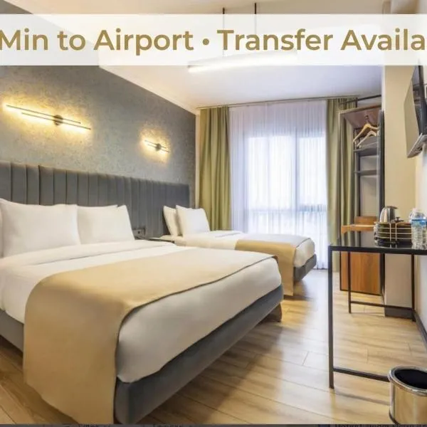 Arnavutköy में, होटल Nora Airport Hotel
