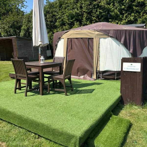 Old Dairy Farm Glamping, khách sạn ở Emsworth