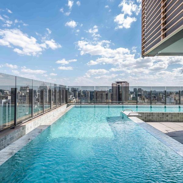 BHaus Itaim DSG | Apartamento 1 Quarto 44m2 Deluxe | 10o andar com Linda Vista | Vaga de Garagem | Piscina no Rooftop | Academia | Coworking | Minimercado | Recepção 24h | Próximo ao Parque Ibirapuera | dsg4 - Foto 4