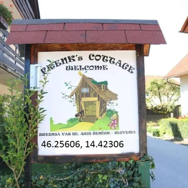 Frenkcottage 5 KM FROM THE AIRPORT- FREE TRANSPORTATION TO THE AIRPORT, hotell sihtkohas Šenčur